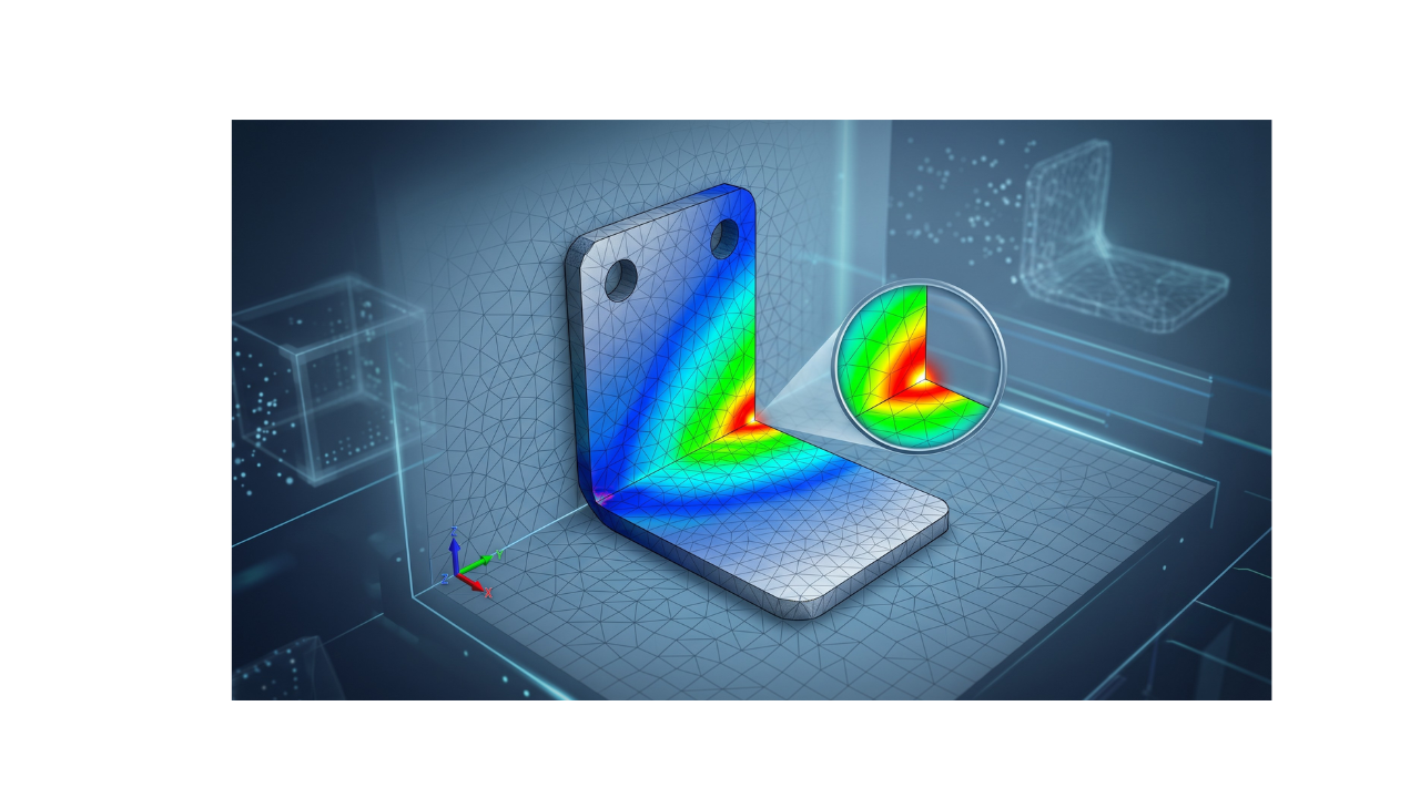 SOLIDWORKS Simulation Shows Extremely High Stress? Singularity vs. Real Failure